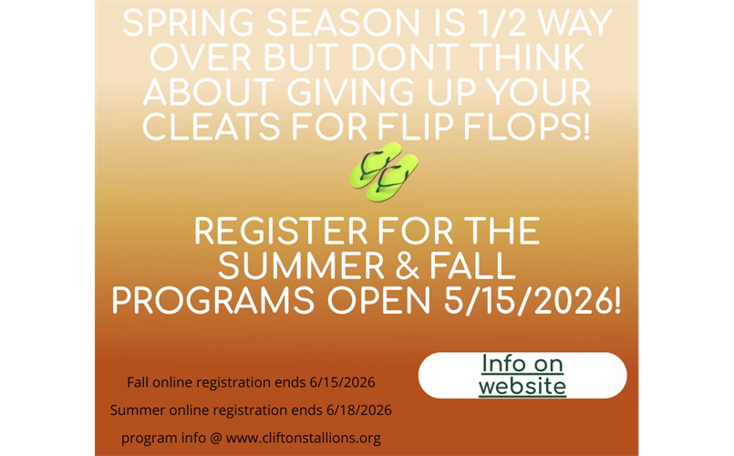 Summer & Fall Program